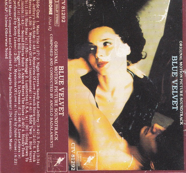Angelo Badalamenti - Blue Velvet (Original Motion Picture Soundtrack)