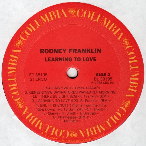 Rodney Franklin - Learning To Love