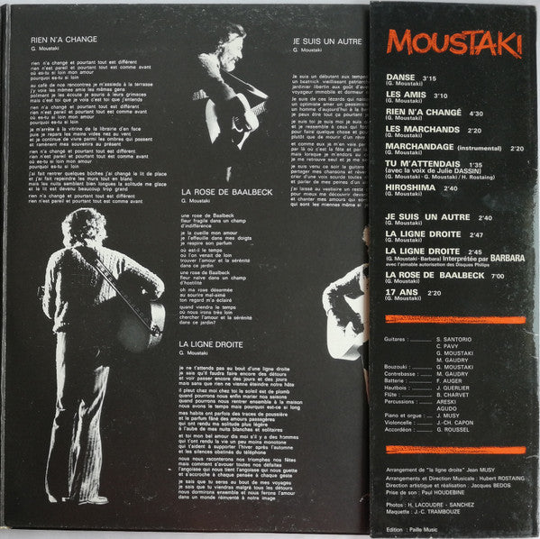 Georges Moustaki - Moustaki