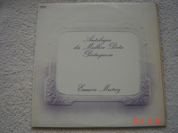 Eunice Muñoz - Antologia Da Mulher Poeta Portuguesa