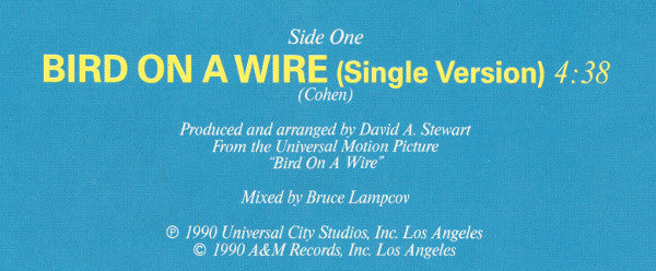 The Neville Brothers - Bird On A Wire