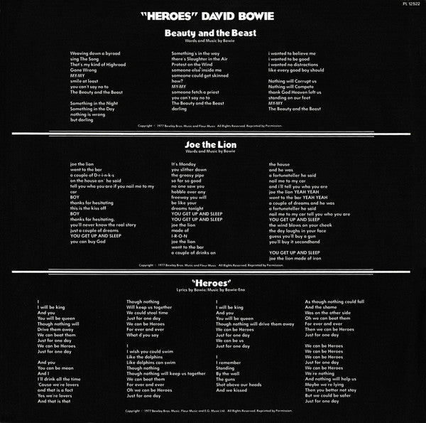 David Bowie - "Heroes"