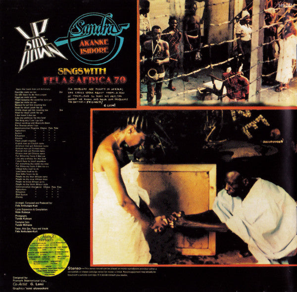Fela Kuti - Upside Down / Music Of Many Colours