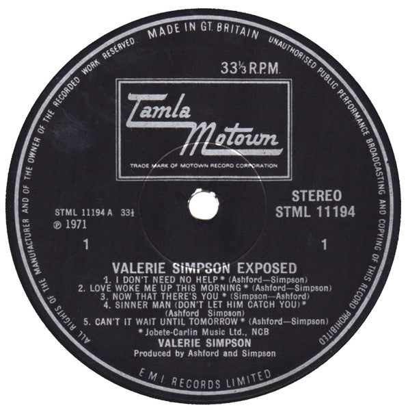 Valerie Simpson - Exposed