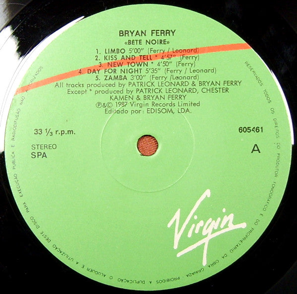 Bryan Ferry - Bête Noire