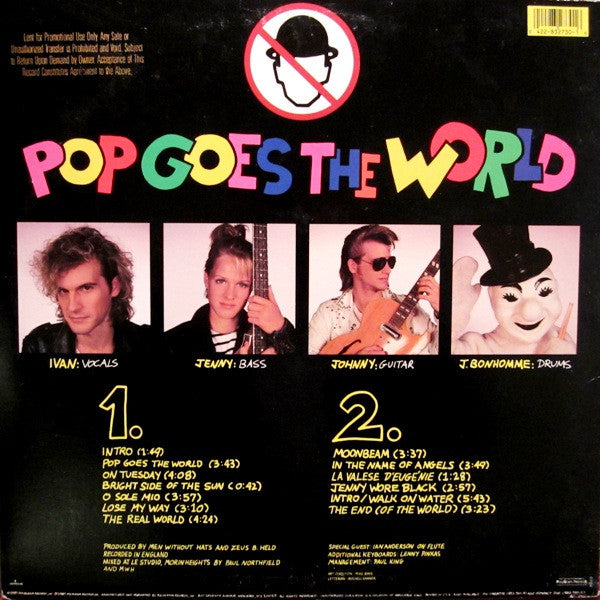 Men Without Hats - Pop Goes The World