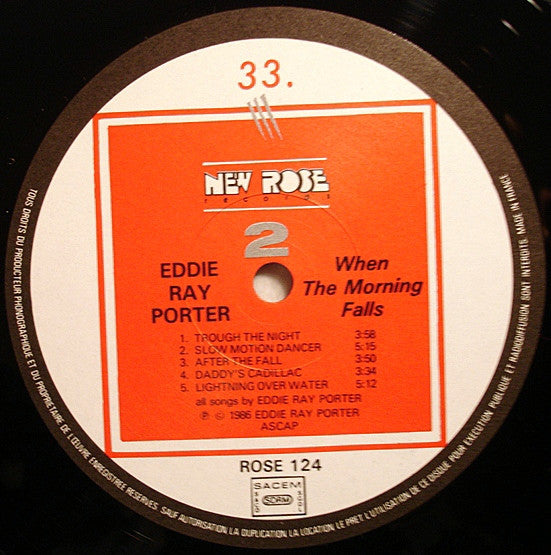 Eddie Ray Porter - When The Morning Falls