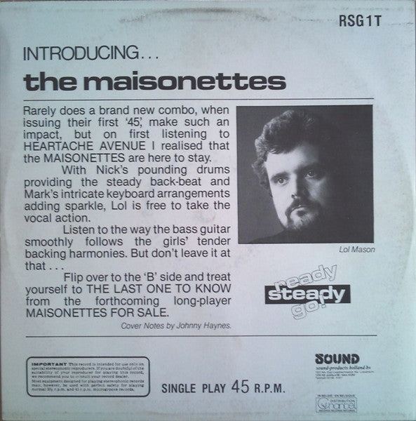 The Maisonettes - Heartache Avenue (Extended 12" Version)