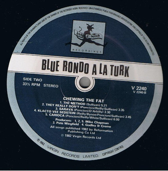 Blue Rondo À La Turk - Chewing The Fat
