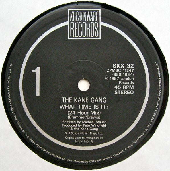 The Kane Gang - What Time Is It?