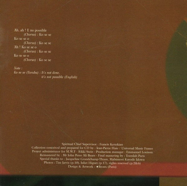 Fela Kuti & Africa 70, Fela Kuti & Africa 70 - Expensive Shit / He Miss Road