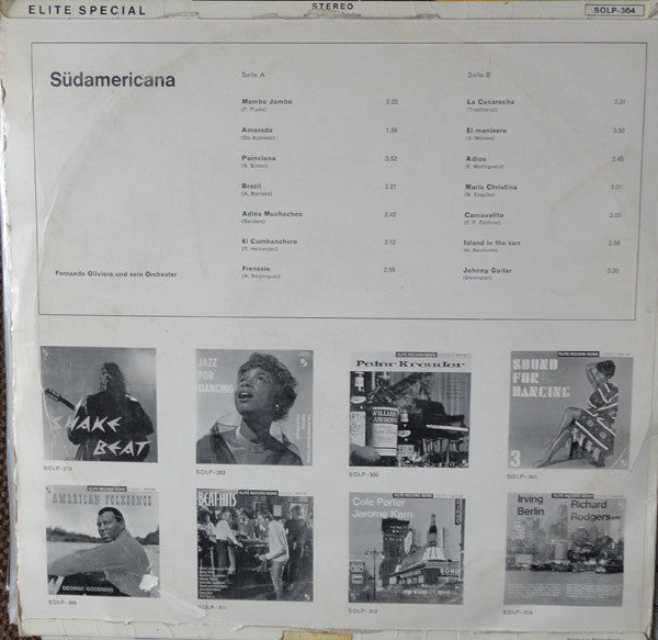 Fernando Oliviera Und Sein Orchester - Südamericana