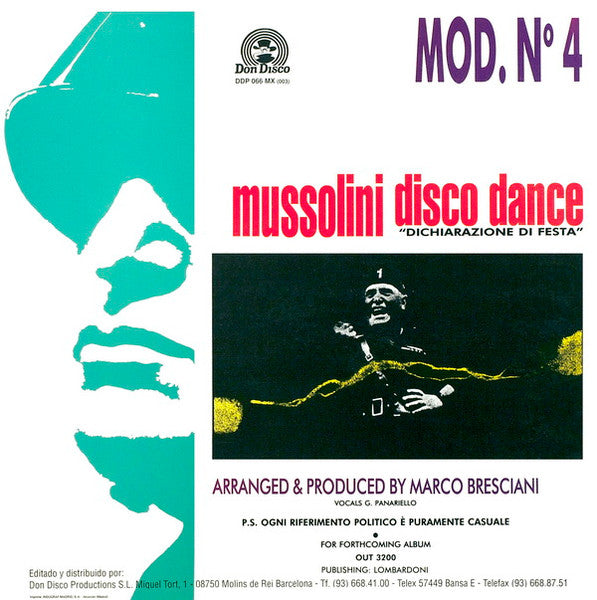 MOD N.4 - Mussolini Disco Dance