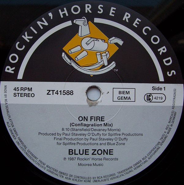 Blue Zone (4) - On Fire