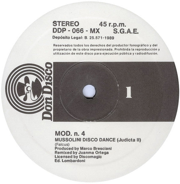MOD N.4 - Mussolini Disco Dance