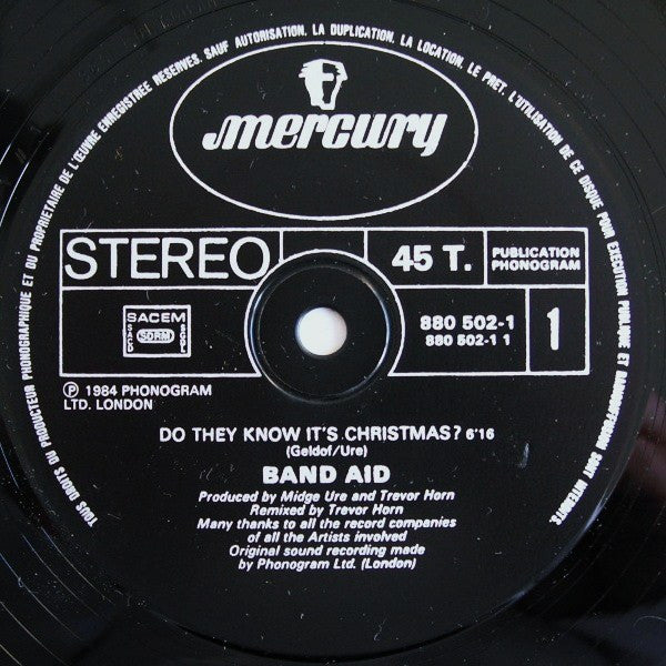 Band Aid - Do They Know It's Christmas?