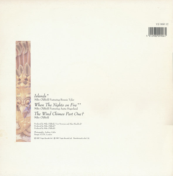 Mike Oldfield Featuring Bonnie Tyler - Islands