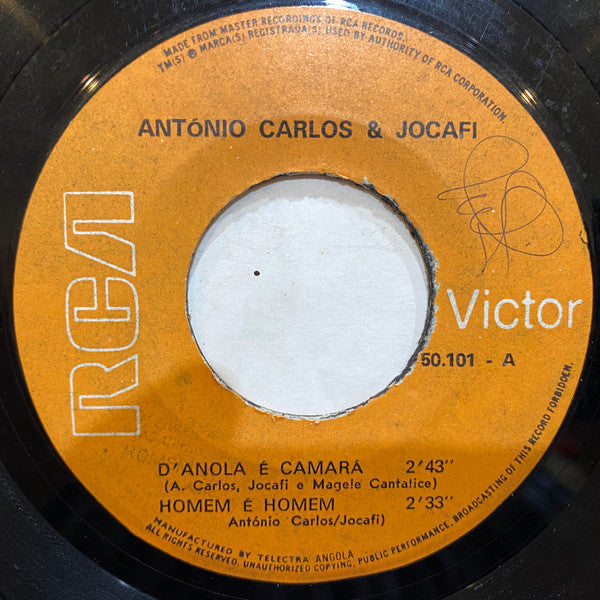 Antonio Carlos E Jocafi - D`Angola ê Camará
