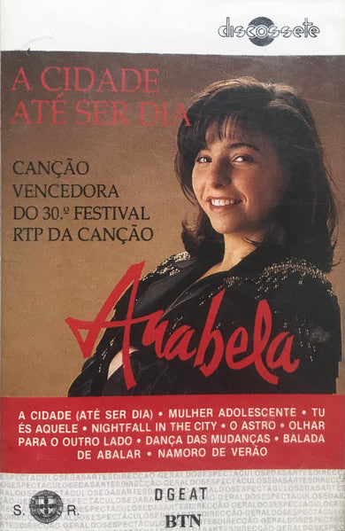 Anabela - A Cidade Até Ser Dia