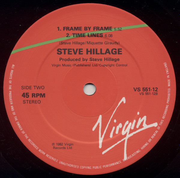Steve Hillage - Alone