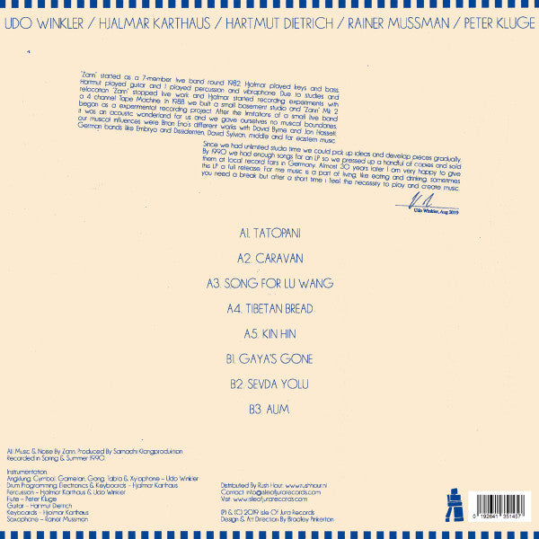 Zann (2) - Strange Ways / Inside Jungle