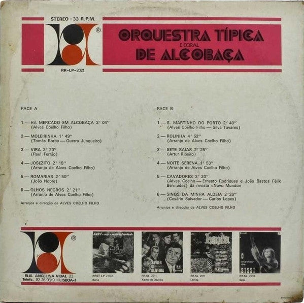 Coral E Orquestra Tipica De Alcobaça - Orquestra Tipica E Coral De Alcobaça