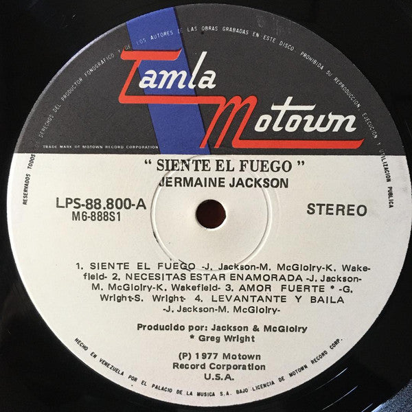 Jermaine Jackson - Feel The Fire