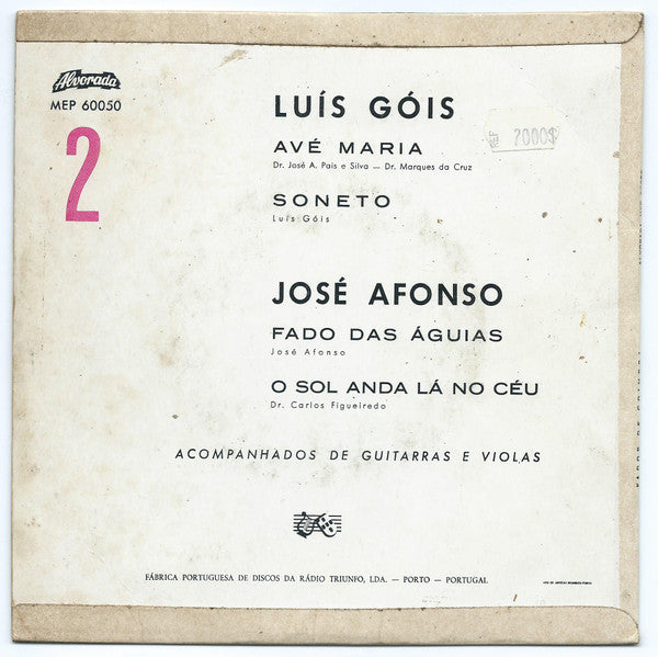 Luiz Goes / José Afonso - Coimbra Fados 2
