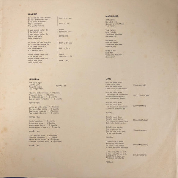 Colheita Alegre - Minério