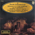 Pyotr Ilyich Tchaikovsky - Herbert von Karajan, Berliner Philharmoniker - Sinfonía N.6 Em Si Menor, Op.74 "Patética" / Marcha Eslava, Op. 31