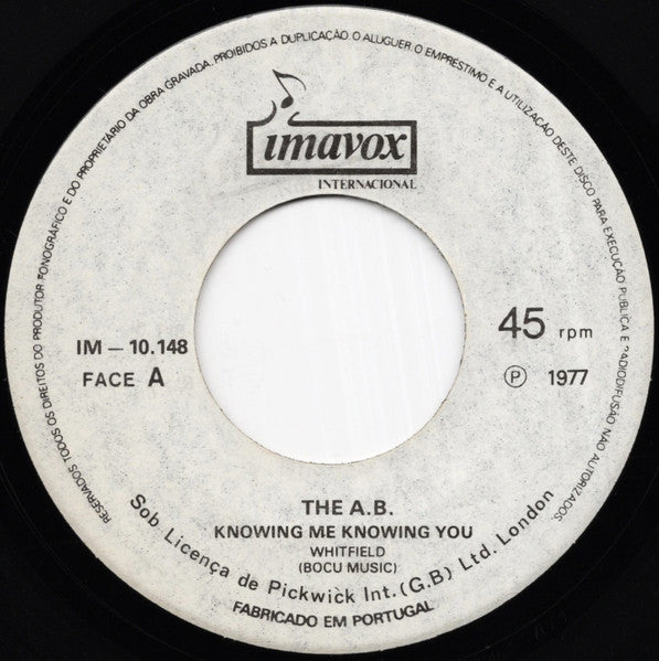 The A.B. - Knowing Me Knowing You / Money, Money, Money