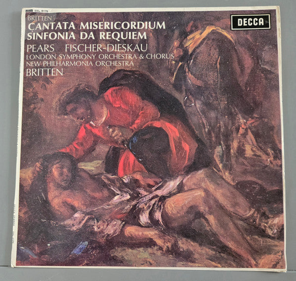 Benjamin Britten, Peter Pears, Dietrich Fischer-Dieskau, London Symphony Orchestra & London Symphony Chorus, New Philharmonia Orchestra - Cantata Misericordium / Sinfonia Da Requiem