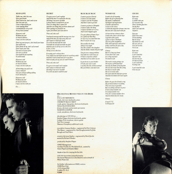 Orchestral Manoeuvres In The Dark - Crush