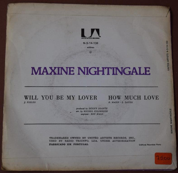 Maxine Nightingale - Will You Be My Lover