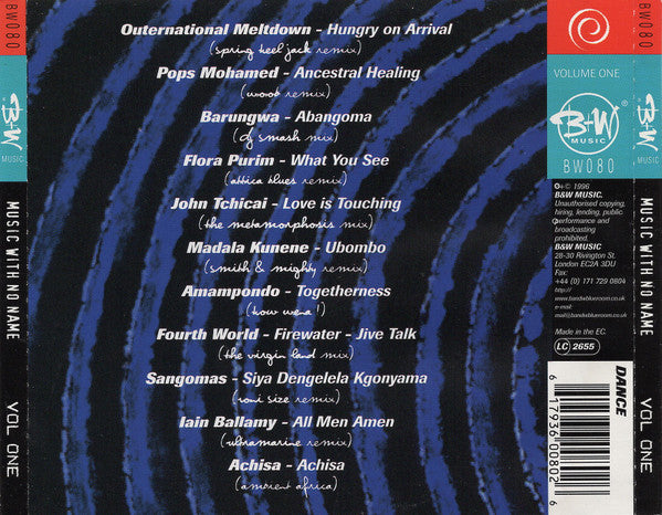 Various - Music With No Name (Vol One)