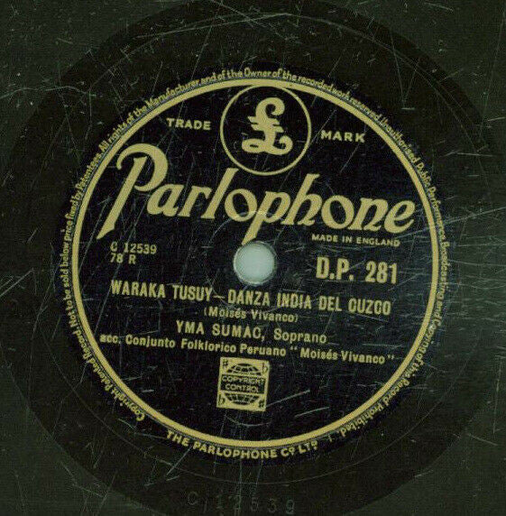 Yma Sumac - Cholo Traicionero / Waraka Tusuy