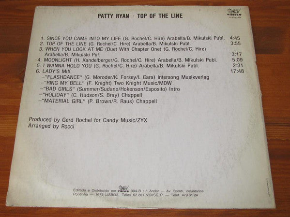 Patty Ryan - Top Of The Line