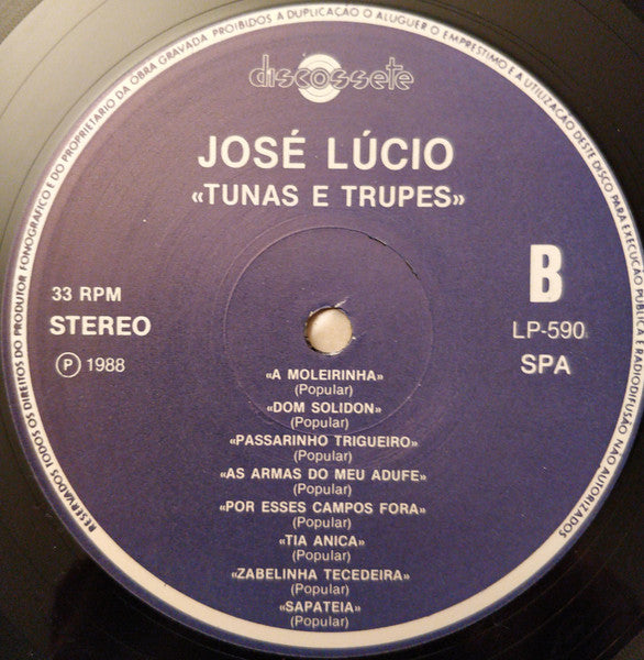 José Lúcio - Tunas E Trupes