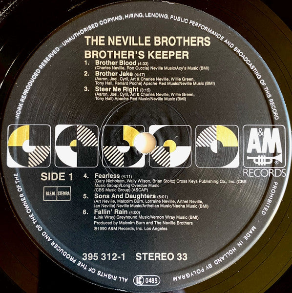 The Neville Brothers - Brother's Keeper