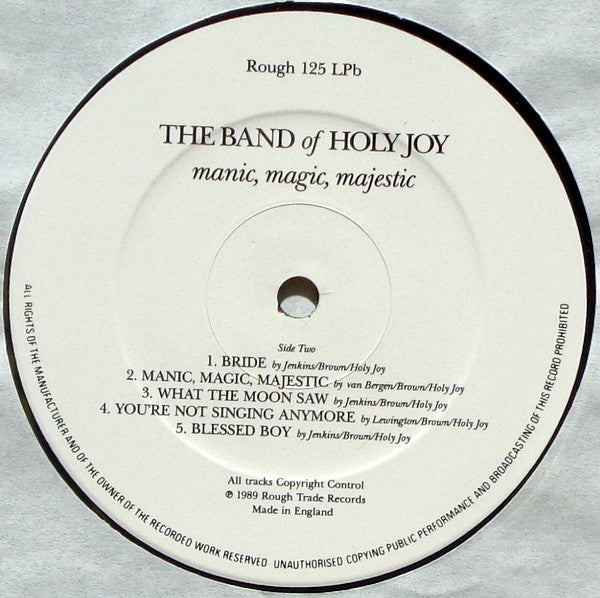 Band Of Holy Joy - Manic, Magic, Majestic
