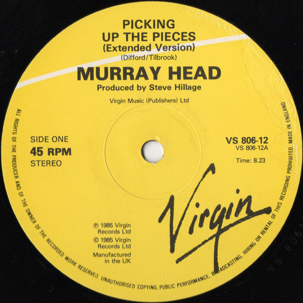 Murray Head - Picking Up The Pieces