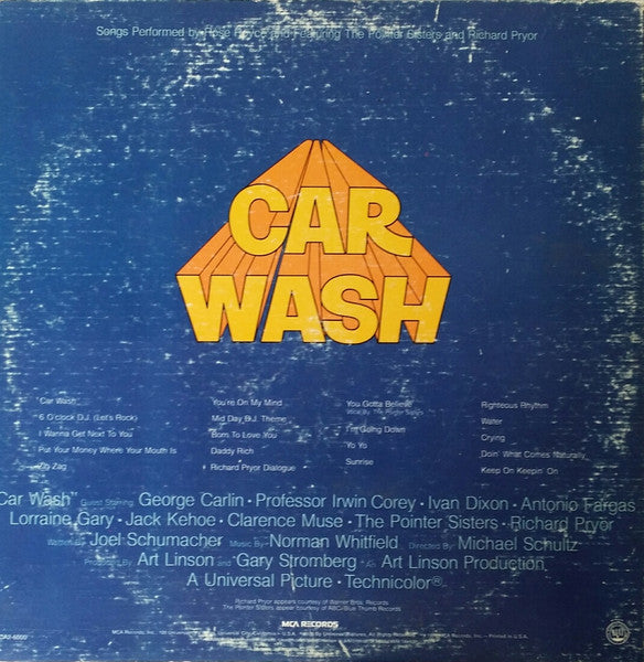 Norman Whitfield - Car Wash (Original Motion Picture Soundtrack)