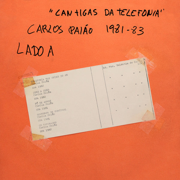 Carlos Paião - Cantigas Da Telefonia