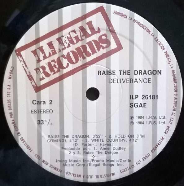 Raise The Dragon - Deliverance