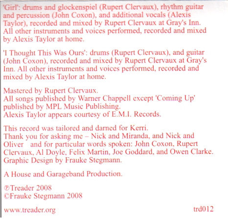 Alexis Taylor - Rubbed Out