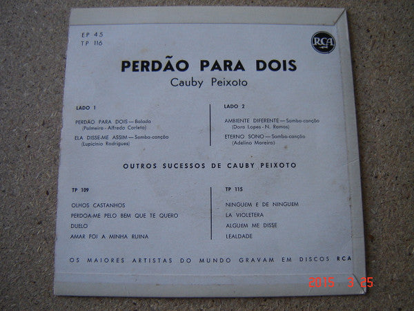 Cauby Peixoto - Perdão Para Dois