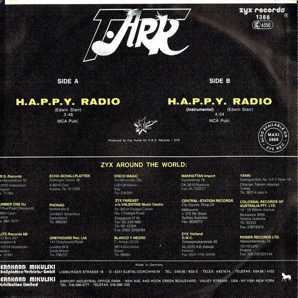 T. Ark - H.A.P.P.Y. Radio