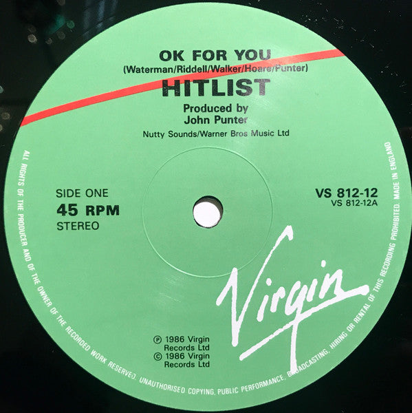 Hitlist - OK For You
