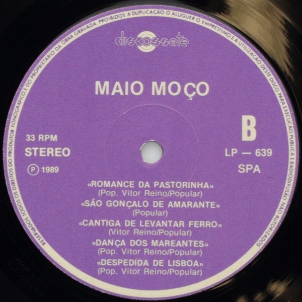Maio Moço - Cantigas De Marear