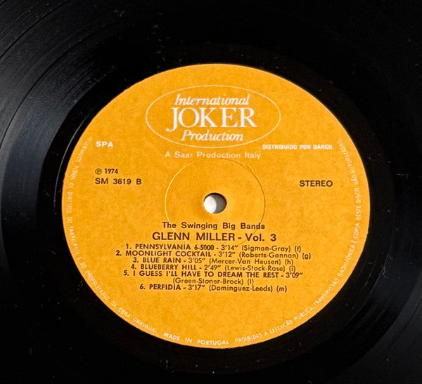 Glenn Miller - The Swinging Big Bands - Glenn Miller Vol. 3